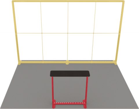 LED-Kopfstand 4 × 3 m Detail 5
