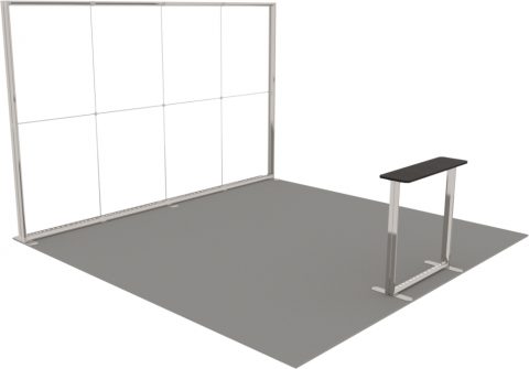 LED-Kopfstand 4 × 4 m Detail 1