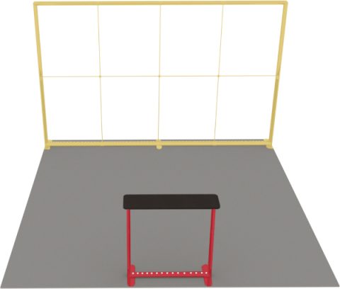 LED-Kopfstand 4 × 4 m Detail 5
