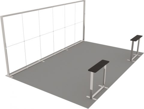 LED-Kopfstand 6 × 3 m Detail 1