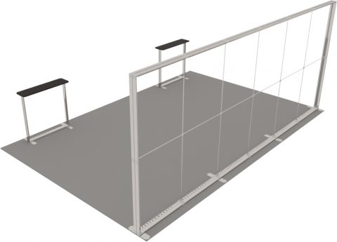 LED-Kopfstand 6 × 3 m Detail 3