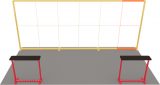 LED-Kopfstand 6 × 3 m Ansicht 6