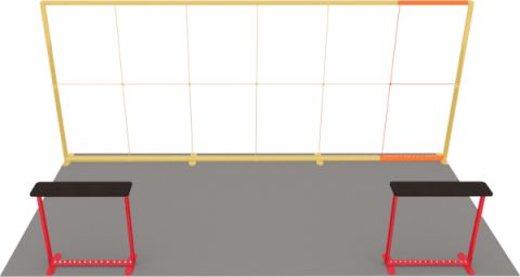 LED-Kopfstand 6 × 3 m Detail 5