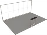 LED-Kopfstand 6 × 4 m · 1 Theke Ansicht 2