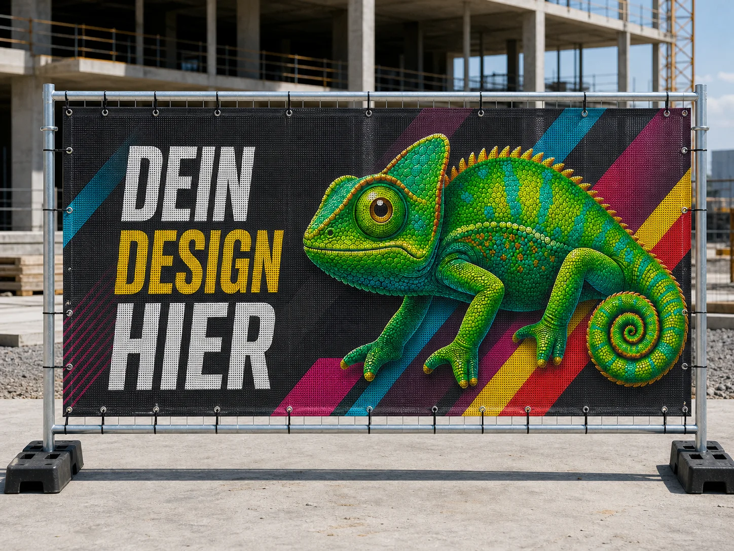 Bauzaunbanner 340 × 173 cm von AbdeX
