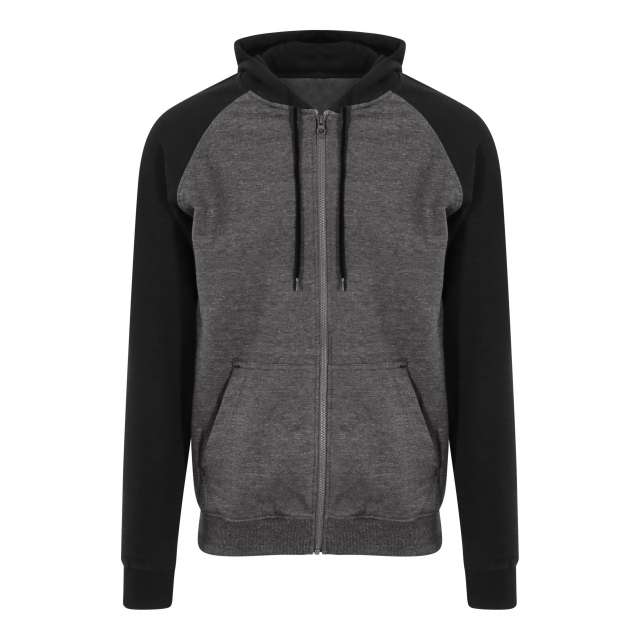 Just Hoods Baseball Zoodie bedrucken