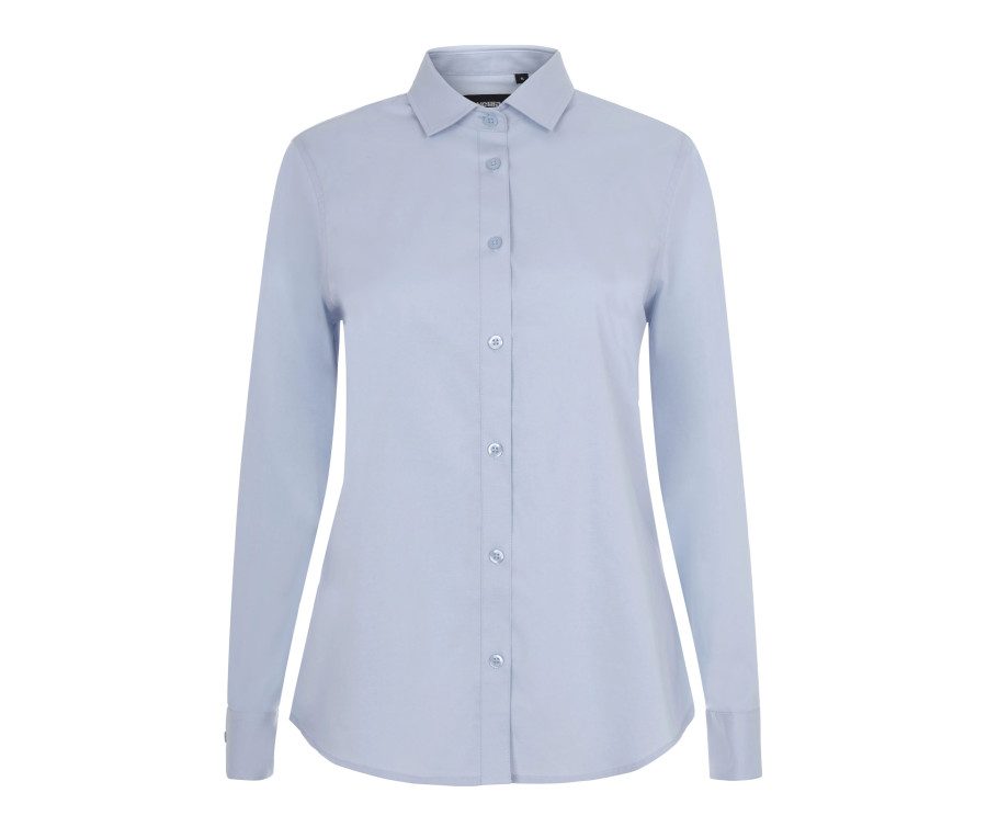 Velilla Women's Ls Stretch Shirt 405019S bedrucken