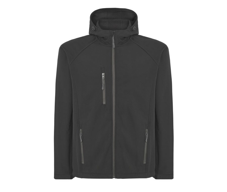 JHK Full Zip Softshell Jacket Hooded SOFTHOOD bedrucken