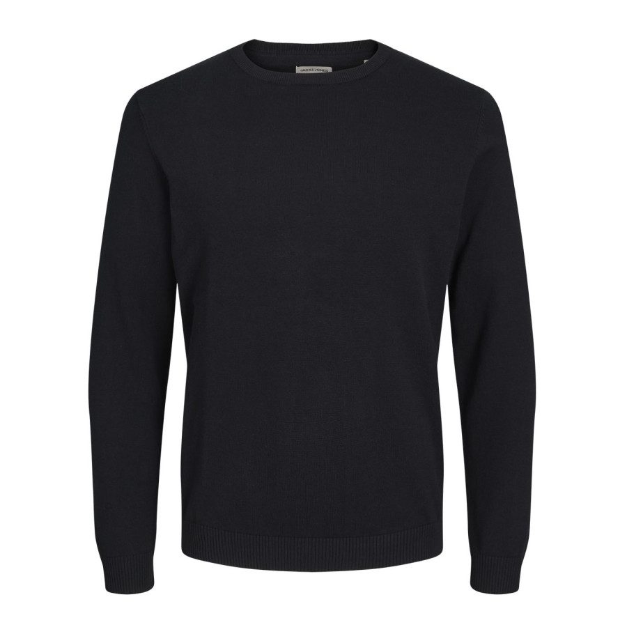 JACK&amp;JONES Basic Knit Crew Neck 12137190 bedrucken