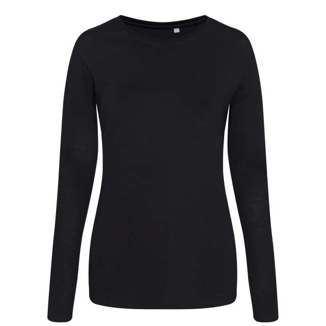 Just Ts Long Sleeve Girlie Tri-Blend T