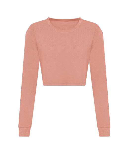 Just Ts Women's L/S Cropped T