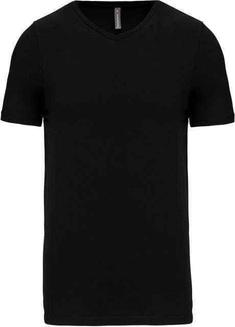 Kariban Men's Short-Sleeved V-Neck T-Shirt bedrucken