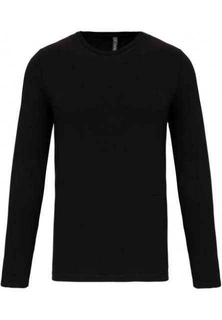 Kariban Men's Long-Sleeved Crew Neck T-Shirt bedrucken