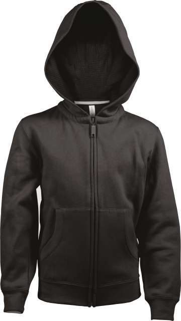 Kariban Kids Full Zip Hooded Sweatshirt bedrucken