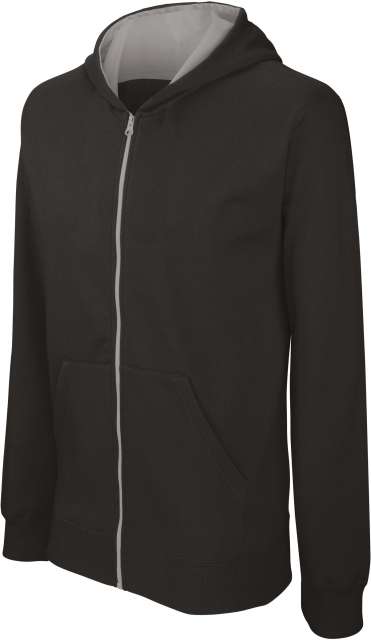 Kariban Kids' Full Zip Hooded Sweatshirt bedrucken