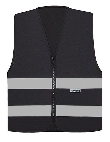 Korntex Safety Vest With Zipper "cologne" bedrucken