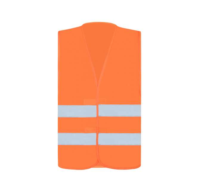 Korntex Basic Safety Vest For Print "karlsruhe" - 2 Velcro bedrucken