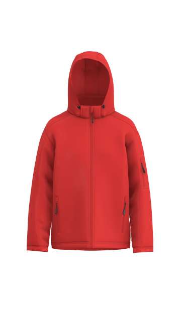 Legend Classics Men’s 3-Layer Detachable Hooded Softshell Jacket