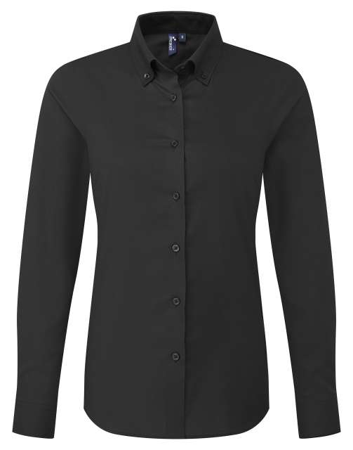 Premier Supreme’ Oxford Women’s Long Sleeve Shirt bedrucken