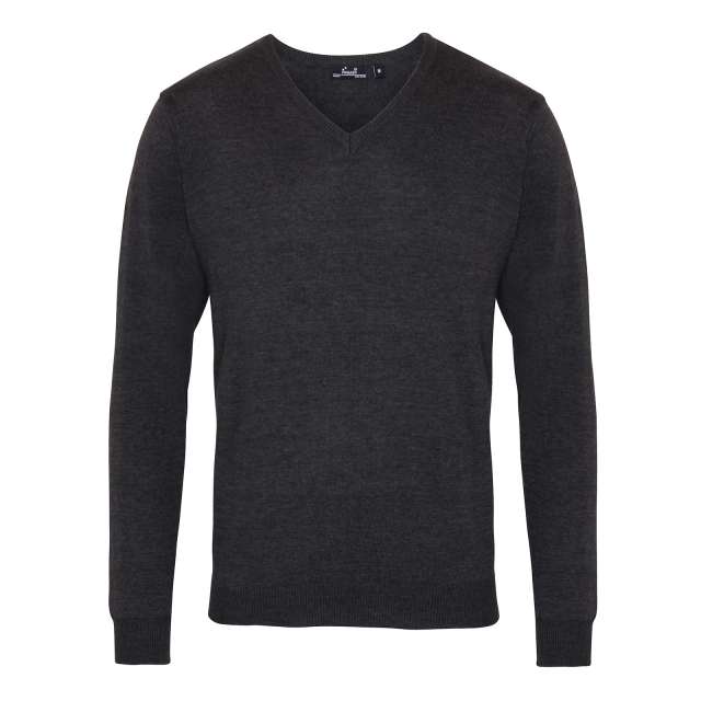 Premier Men's Knitted V-Neck Sweater