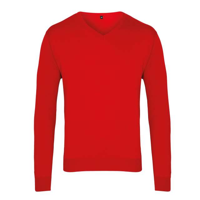 Premier Men's Knitted V-Neck Sweater