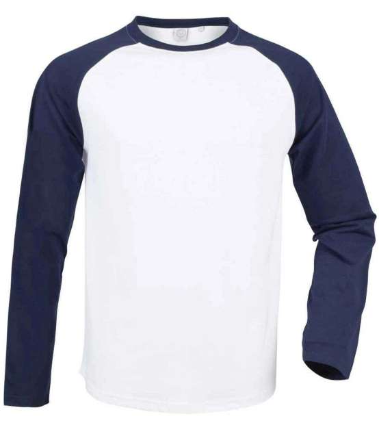 SF Clothing Men's Long Sleeved Baseball T bedrucken