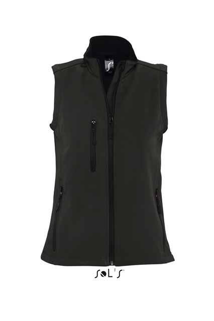 SOL'S Sol's Rallye Women - Sleeveless Softshell Jacket bedrucken