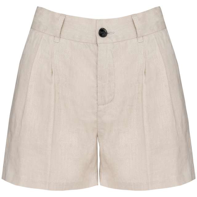 Spasso Ladies' Linen Short bedrucken