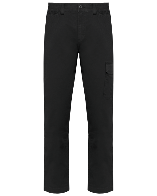 Designed To Work Unisex Cotton Stretch Trousers bedrucken