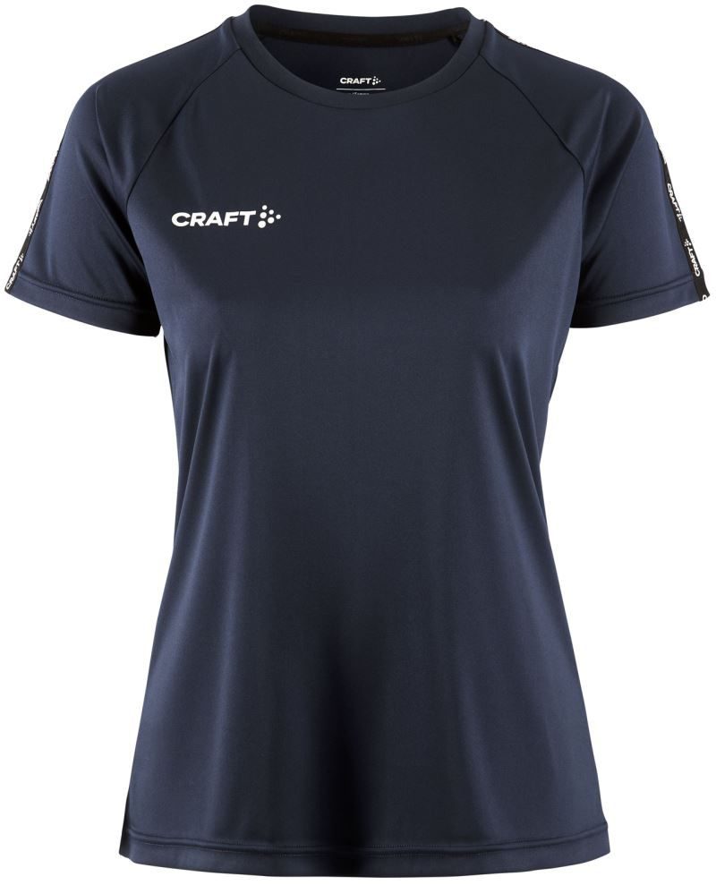 Craft Teamwear Damen Kontrast Sport Shirt Squad Go Contrast Jersey W bedrucken