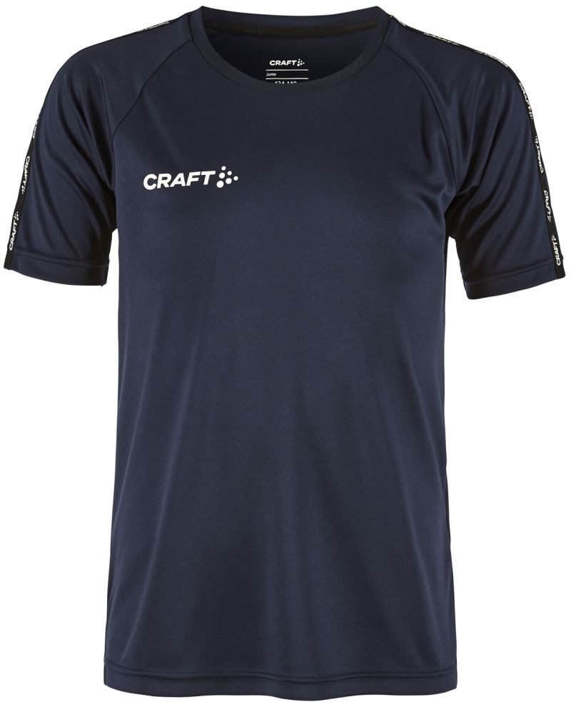 Craft Teamwear Kinder Kontrast Sport Shirt Squad Go Contrast Jersey Jr bedrucken