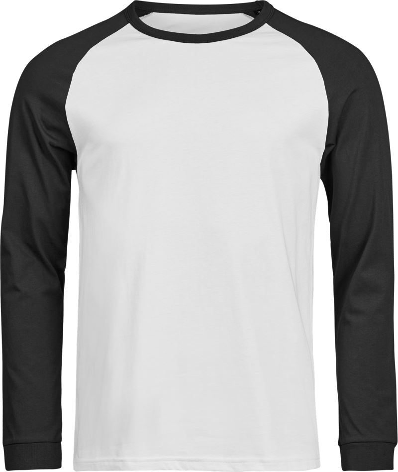 Tee Jays Baseball T-Shirt langarm "Unlabeled" TJ 1170 bedrucken