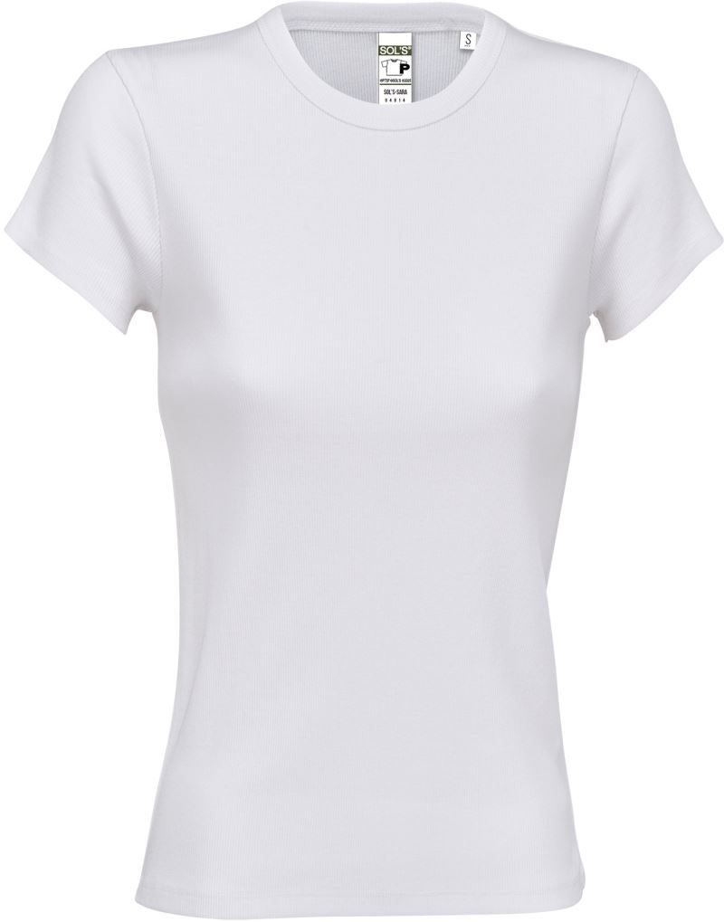 SOL'S Damen Ripp T-Shirt Sara bedrucken