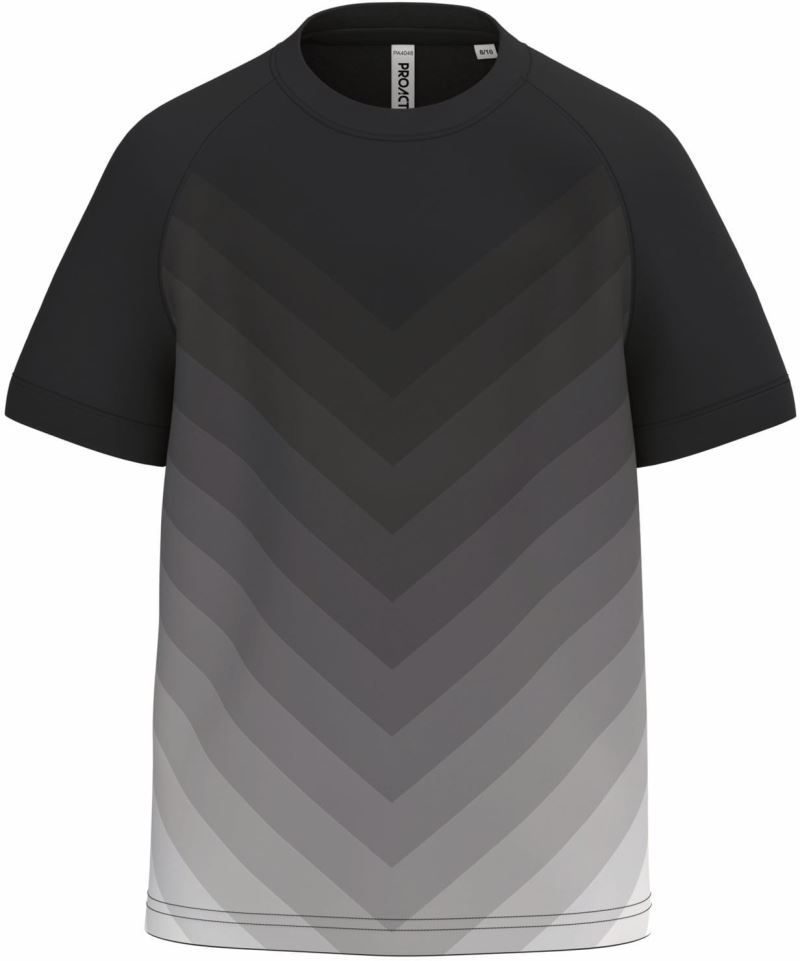 Kariban ProAct Kinder Sport Shirt mit Farbverlauf PA 4048 bedrucken