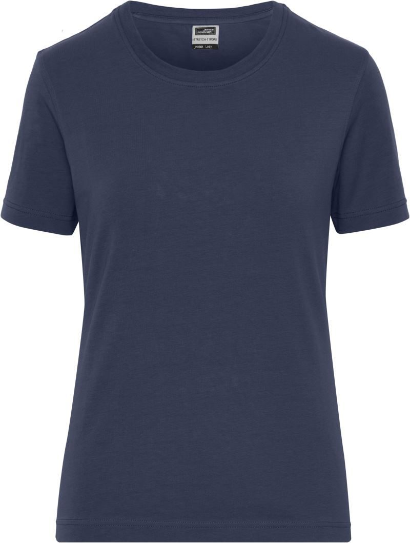 Daiber Damen Bio Workwear Stretch T-Shirt - Solid JN 1801 bedrucken
