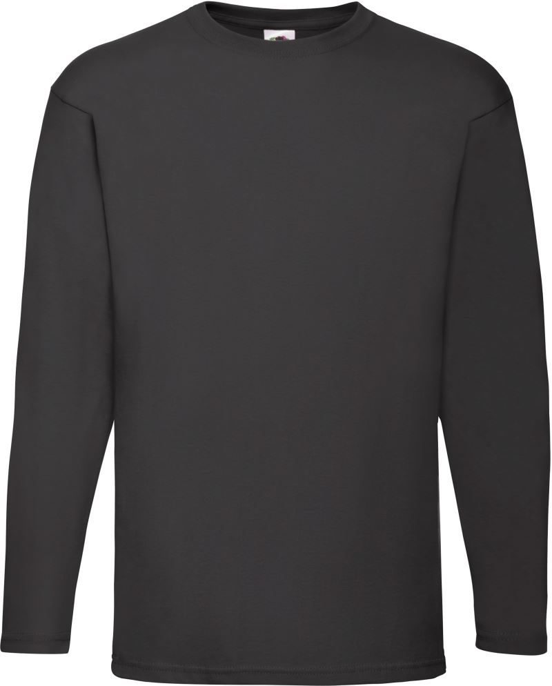 Fruit of the Loom T-Shirt langarm Valueweight T LSL bedrucken