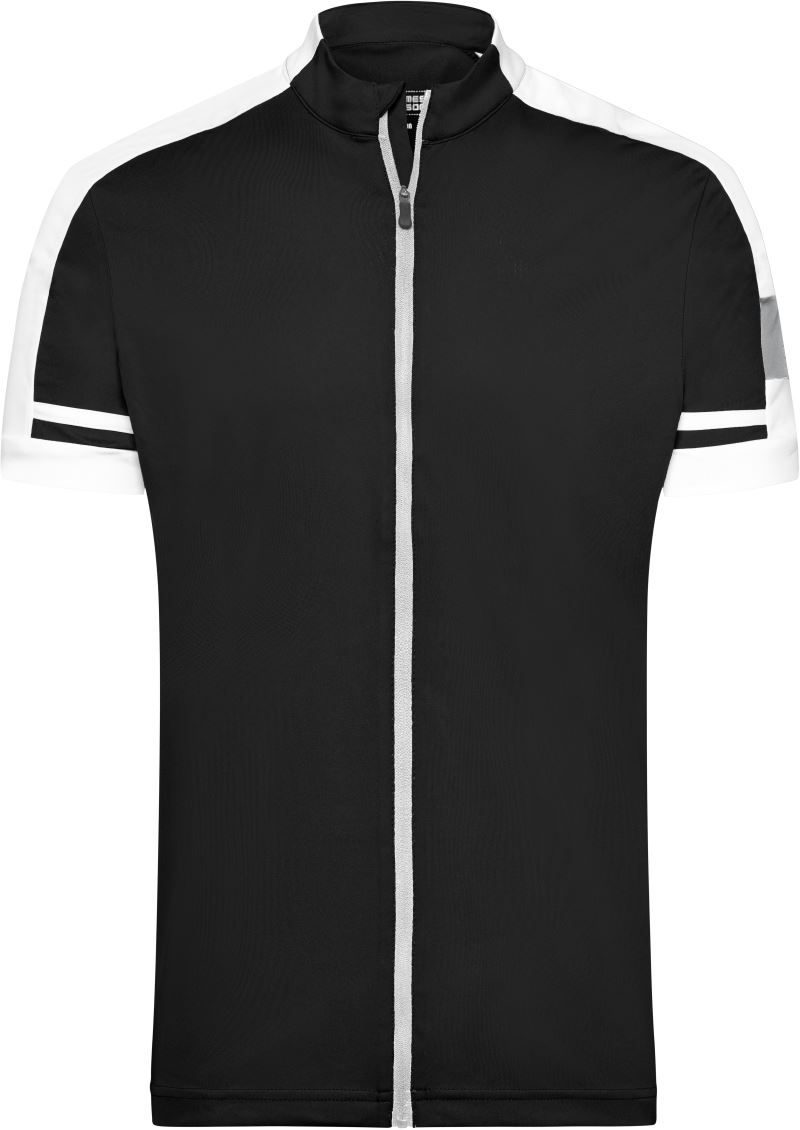 Daiber Herren Rad Shirt mit Zip JN 454 bedrucken