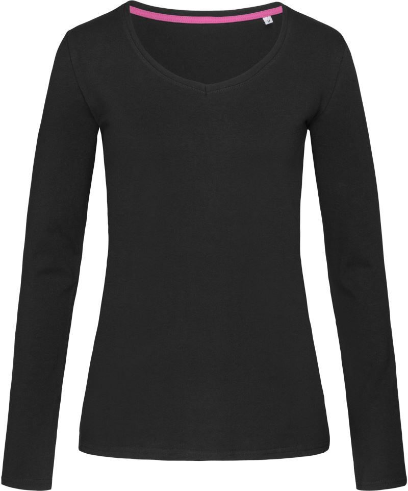Stedman Damen T-Shirt langarm Stretch-T Long Sleeve bedrucken