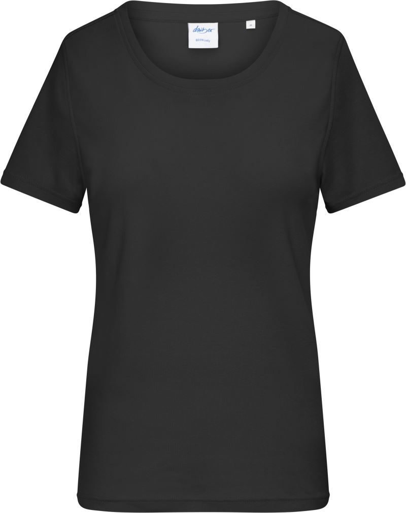 Daiber Damen Bio Feinripp T-Shirt 8039 bedrucken
