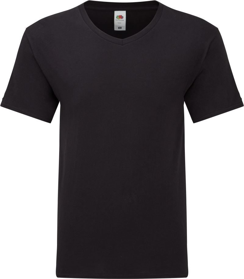 Fruit of the Loom V-Ausschnitt T-Shirt Iconic 150 V-Neck T bedrucken
