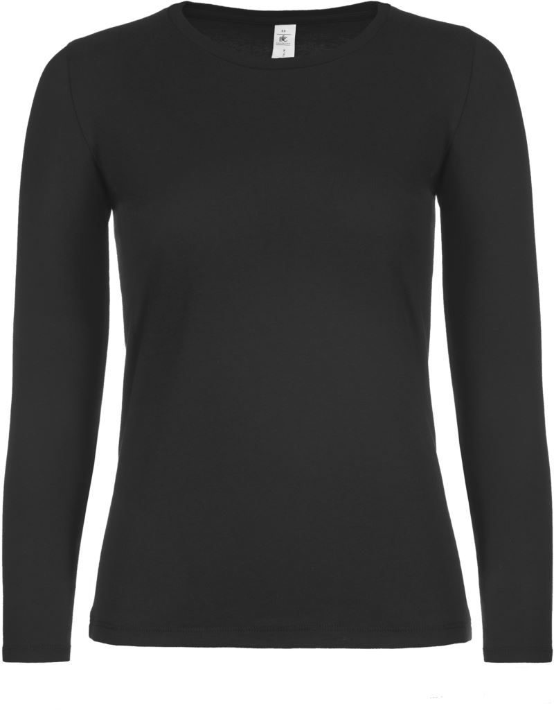 B&C Damen T-Shirt langarm #E150 LSL /women bedrucken