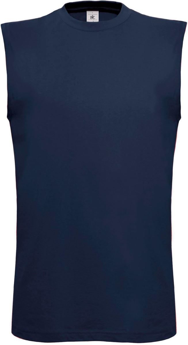 B&C Herren T-Shirt ärmellos Exact Move bedrucken