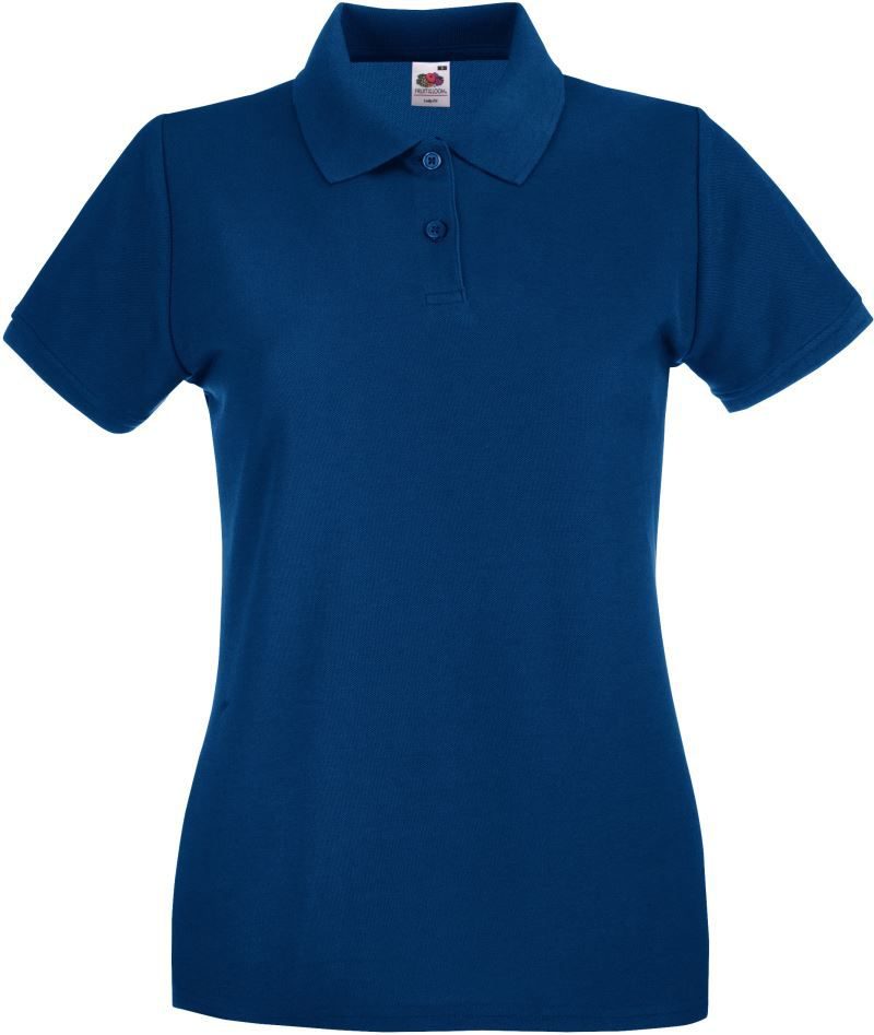 Fruit of the Loom Damen Piqué Polo Lady-Fit Premium Polo bedrucken
