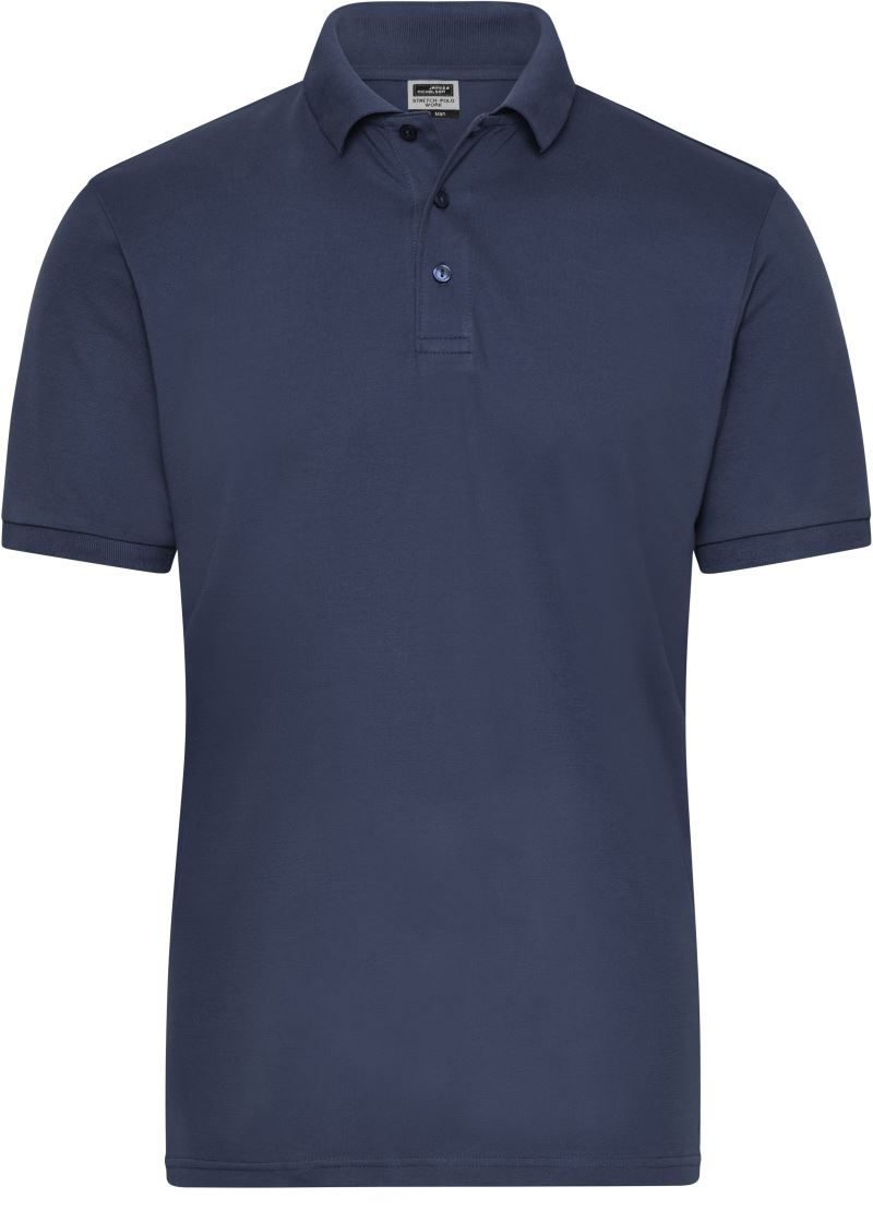 Daiber Herren Bio Workwear Stretch Polo - Solid JN 1806 bedrucken