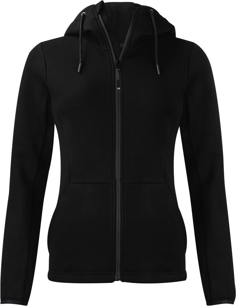 Cutter & Buck Damen Kapuzen Sweatjacke Pemberton Jacket Women bedrucken