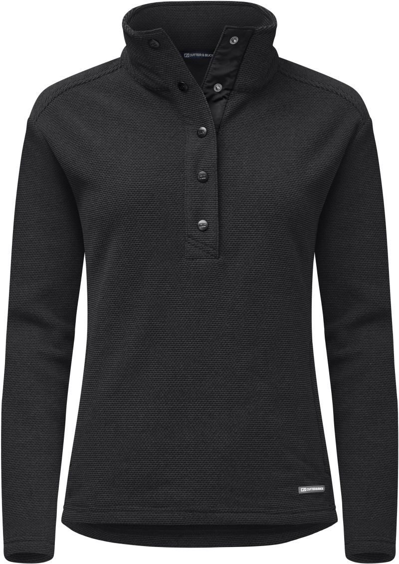Cutter & Buck Damen Fleece Sweater "Hunts Point" Hunts Fleece Women bedrucken