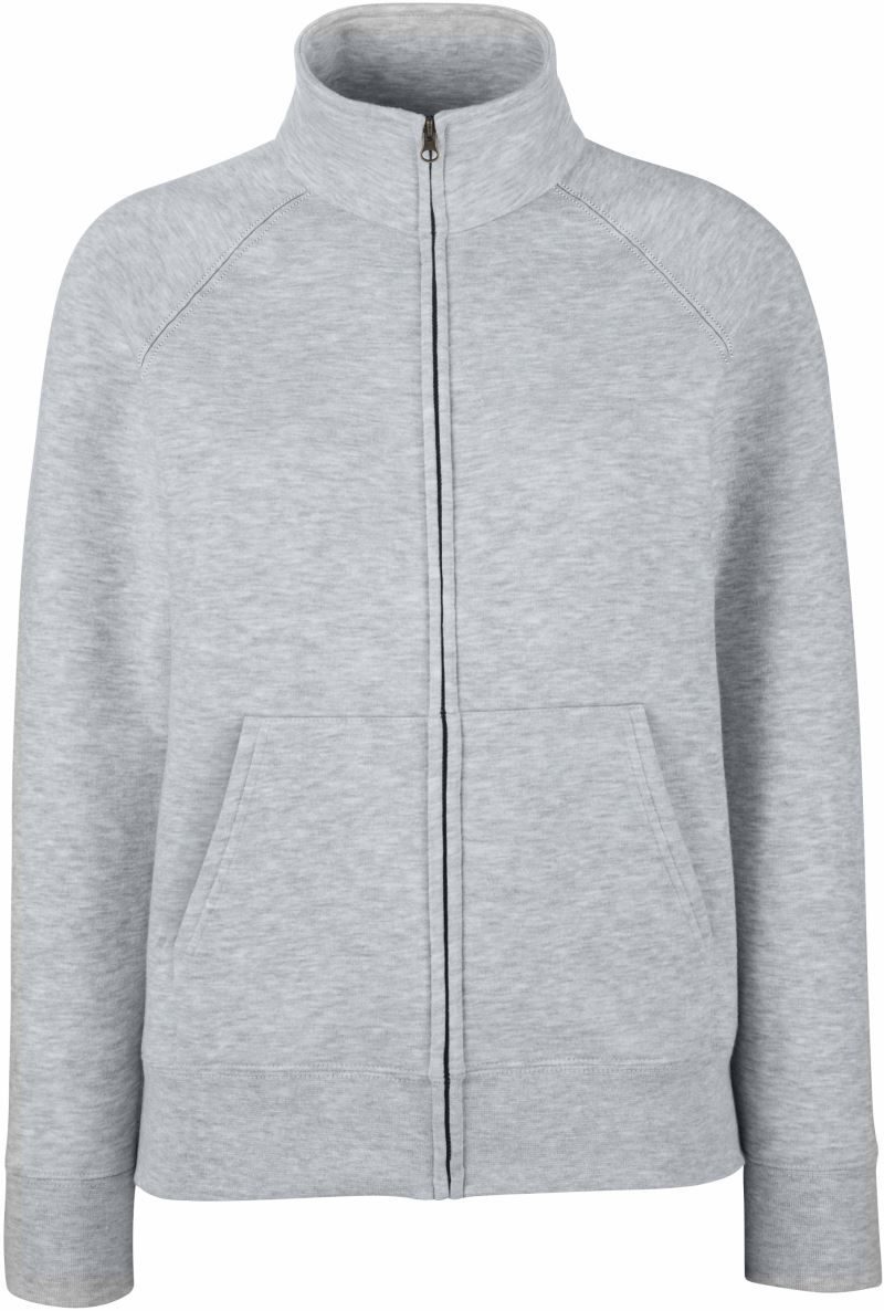 Fruit of the Loom Damen Sweatjacke Premium Lady-Fit Sweat Jacket bedrucken