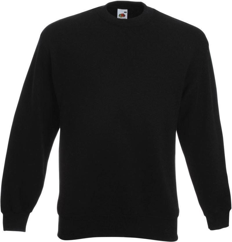Fruit of the Loom Herren Sweater Premium Set-In Sweat bedrucken