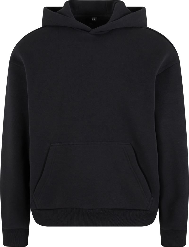 Build your Brand Schwerer Kapuzen Sweater "Fluffy" BY 284 bedrucken