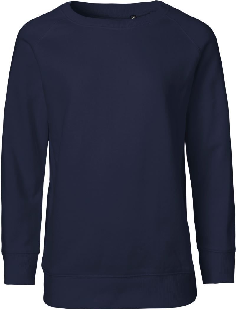 Neutral Kinder Bio Raglan Sweater O 33001 bedrucken